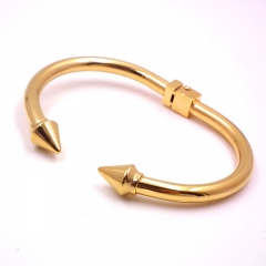 Stainless steel spring nail bangles