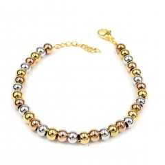 6MM beads stainless steel bracelet