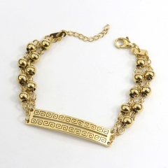 6MM Stainless Steel Bead Bracelet