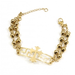 6MM Stainless Steel Bead Bracelet