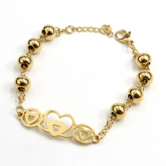 8MM Stainless Steel Bead Bracelet