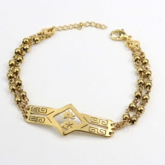 4MM Stainless Steel Bead Bracelet