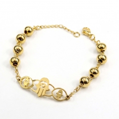 3MM Stainless Steel Bead Bracelet