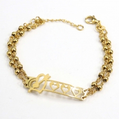 4MM Stainless Steel Bead Bracelet