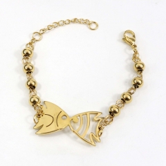6MM Stainless Steel Bead Bracelet