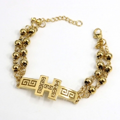 6MM Stainless Steel Bead Bracelet