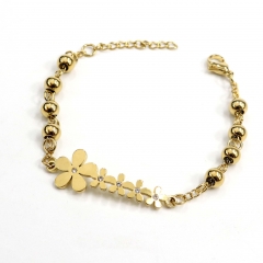 8MM beads stainless steel bracelet