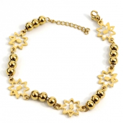 6MM beads stainless steel bracelet