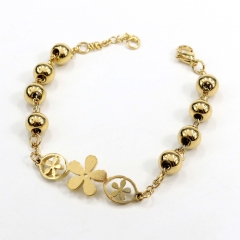 8MM beads stainless steel  bracelet