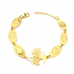 Stainless steel life Tree bracelet