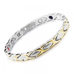 Men's  4 in 1 Health Magnetic Stainless Steel Bracelet