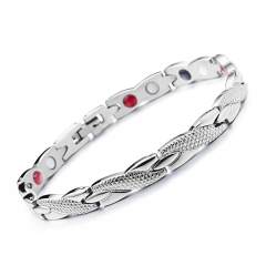 Men's  4 in 1 Health Magnetic Stainless Steel Bracelet