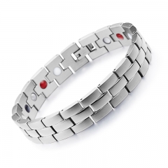 Men's  4 in 1 Health Magnetic Stainless Steel Bracelet