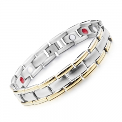 Men's  4 in 1 Health Magnetic Stainless Steel Bracelet