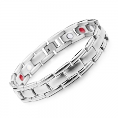 Men's  4 in 1 Health Magnetic Stainless Steel Bracelet