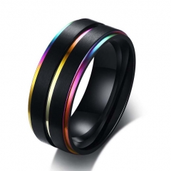 European and American style men's stainless steel ring wholesale