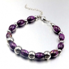 Stainless steel Jewelry Beaded Bracelet