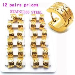 Stainless steel jewelry earrings