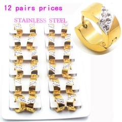 Stainless steel jewelry earrings