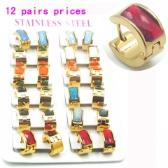Stainless steel jewelry earrings