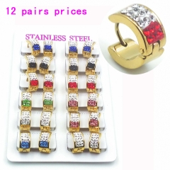 Stainless steel jewelry earrings