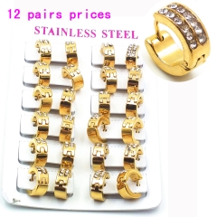 Stainless steel jewelry earrings