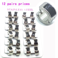 Stainless steel jewelry earrings