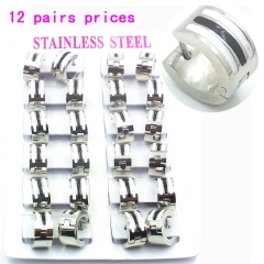 Stainless steel jewelry earrings
