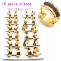 Stainless steel jewelry earrings