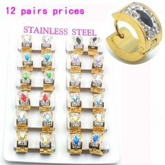 Stainless steel jewelry earrings
