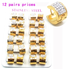 Stainless steel jewelry earrings