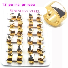 Stainless steel jewelry earrings