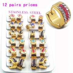 Stainless steel jewelry earrings