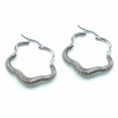 Stainless steel jewelry earrings