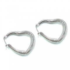 Stainless steel jewelry earrings