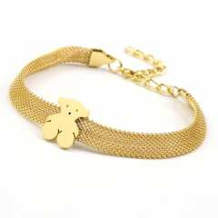 Stainless steel Bear bracelet wholesale