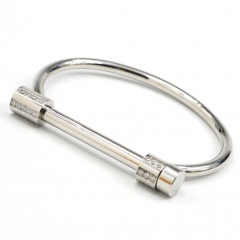 Stainless steel jewelry bangle for women
