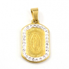 Stainless steel jewelry religious pendants wholesale