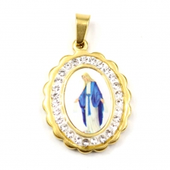 Stainless steel jewelry religious pendants wholesale