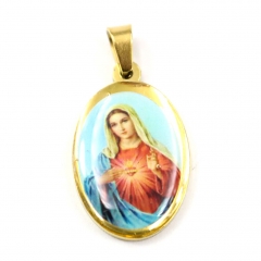 Stainless steel jewelry religious pendants wholesale