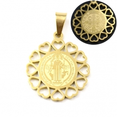 Stainless steel jewelry religious pendants wholesale