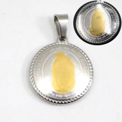 Stainless steel jewelry religious pendants wholesale