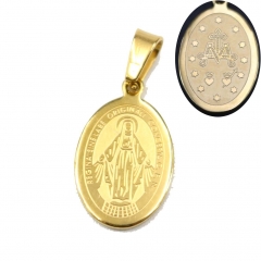 Stainless steel jewelry religious pendants wholesale