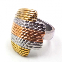 Stainless steel jewelry, European and American ring wholesale