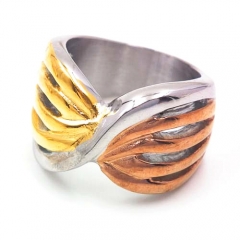 Stainless steel jewelry, European and American ring wholesale