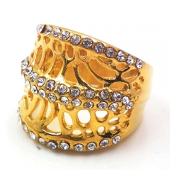 Stainless steel jewelry, European and American ring wholesale