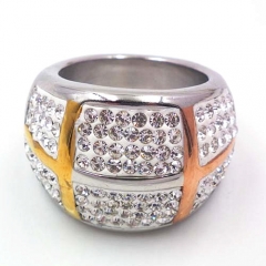 Stainless steel jewelry, European and American ring wholesale