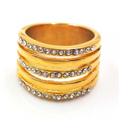 Stainless steel jewelry, European and American ring wholesale