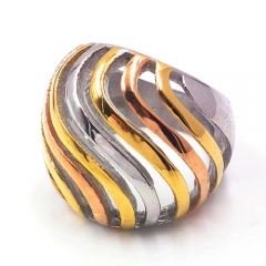 Stainless steel jewelry, European and American ring wholesale