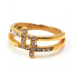 Stainless steel jewelry, European and American ring wholesale